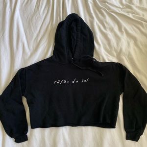 Rufus Du Sol Cropped Sweatshirt - size m